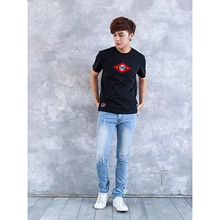 【FATAN】雪白伸縮小直筒牛仔褲 歷史價格詳細信息