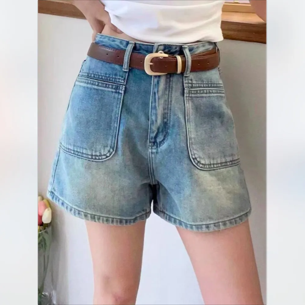 AKARA 牛仔工坊小花園藝拼接過膝牛仔裙(牛仔裙 長裙 繡花 中大尺碼) 歷史價格詳細信息