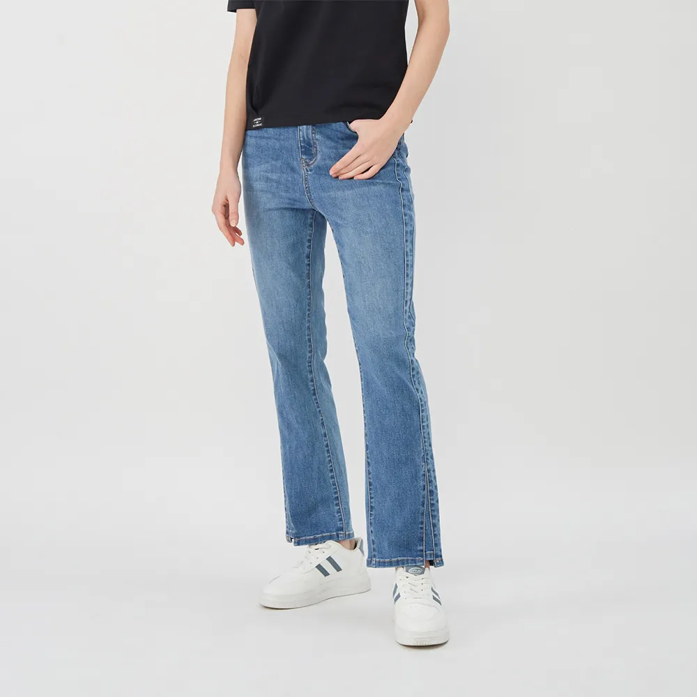 高腰中彈牛仔褲女2024新款緊身褲女修身顯瘦收腰鉛筆褲小腳褲長褲 歷史價格詳細信息