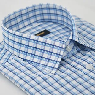 【金安德森】藍色圖案窄版襯衫-長袖 歷史價格詳細信息