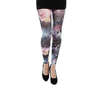 『摩達客』英國進口【Pretty Polly】抽象線紋印花彈性褲襪 歷史價格詳細信息