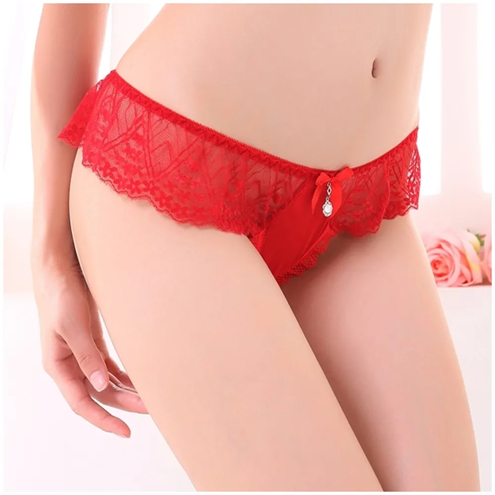 《小女人18+》性感蕾絲緹花透視迷人低腰三角無痕內褲-黑 歷史價格詳細信息