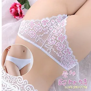 愛神邱比特-熱銷純棉底檔丁字褲女士一片式冰絲無痕貼膠純色三角內褲(CB188) 歷史價格詳細信息