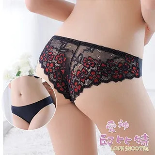 愛神邱比特-熱銷純棉底檔丁字褲女士一片式冰絲無痕貼膠純色三角內褲(CB188) 歷史價格詳細信息