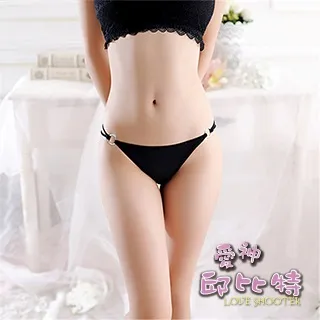 愛神邱比特-細帶細感絲滑沒布鐵環釦情趣女生丁字褲(CB131) 歷史價格詳細信息