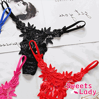 【sweets lady】-火辣性感鏤空刺鏽超薄透明誘惑調情情趣丁字褲低腰褲(C3311) 歷史價格詳細信息