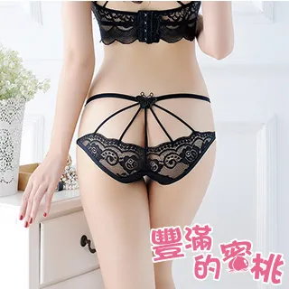豐滿的蜜桃-性感蕾絲內褲美臀低腰火辣鏤空丁字褲透明(E3619)黑色 歷史價格詳細信息