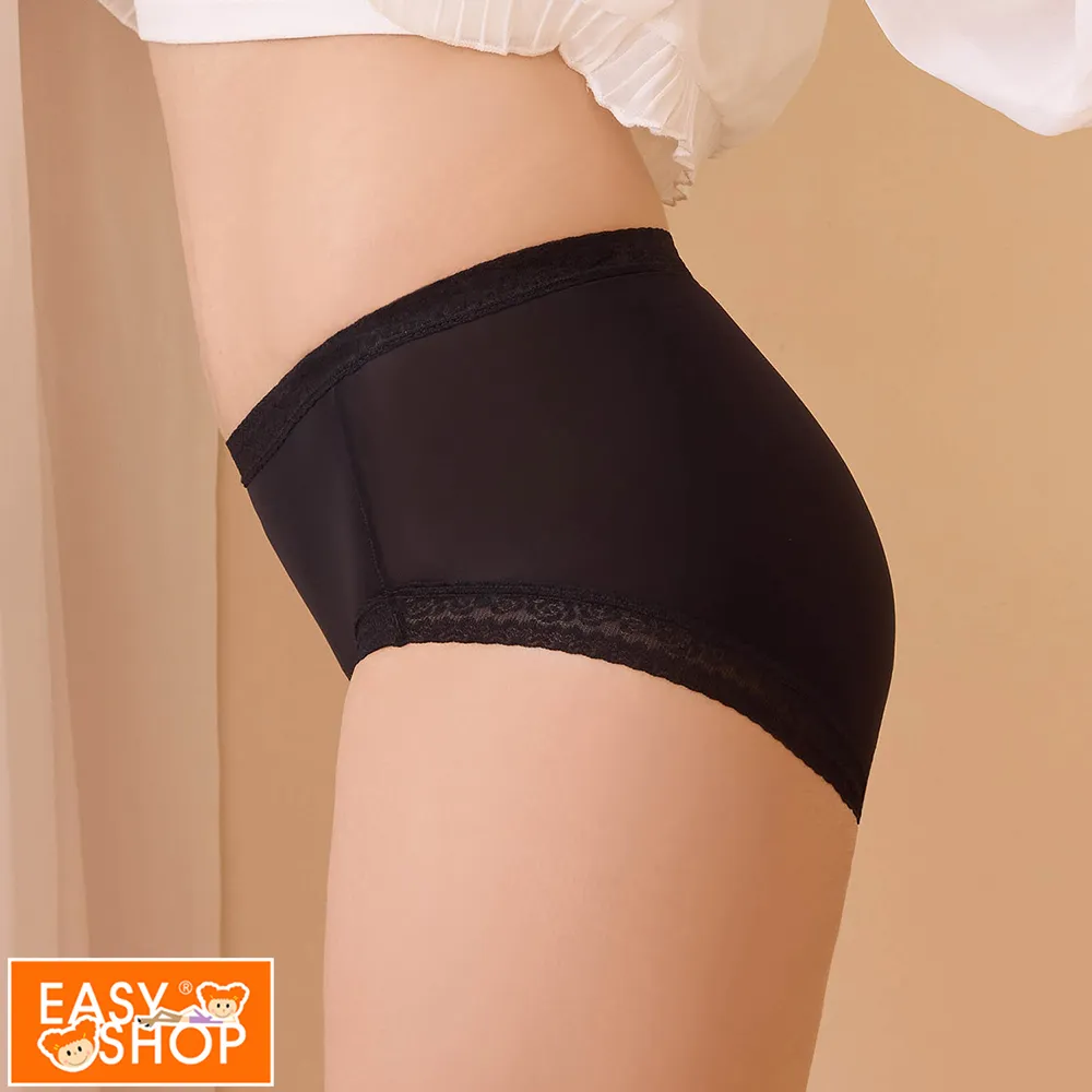 【EASY SHOP】iMEWE-超薄無痕冰絲蠶絲面膜中腰三角內褲(任選1色-奧黛莉集團) 歷史價格詳細信息