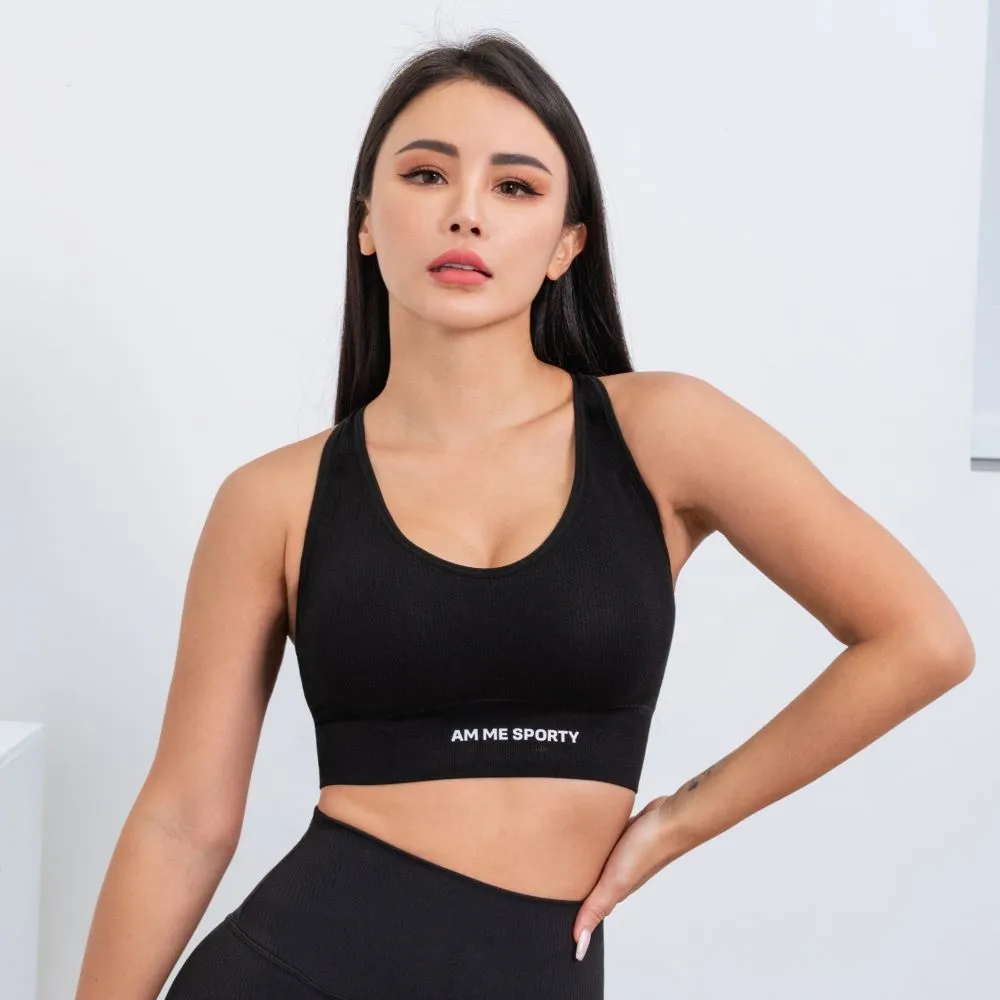 AM ME Cheer Up 托高集中美背運動內衣(Light Blue 天空藍) 歷史價格詳細信息