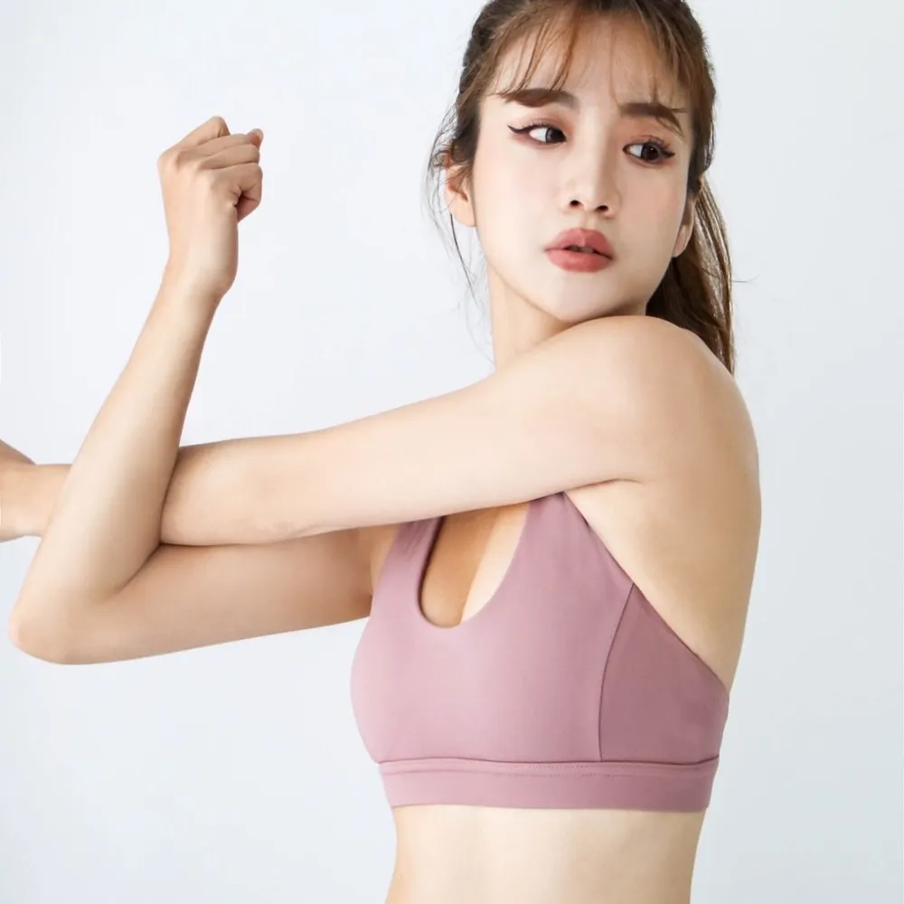 Dusty Rose Stretch Racerback SPORTS BRA Size XXS 歷史價格詳細信息