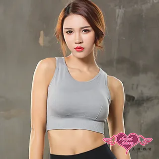 運動內衣 輕慢呼吸 素色透氣小可愛背心(粉S~L)AngelHoney天使霓裳 歷史價格詳細信息