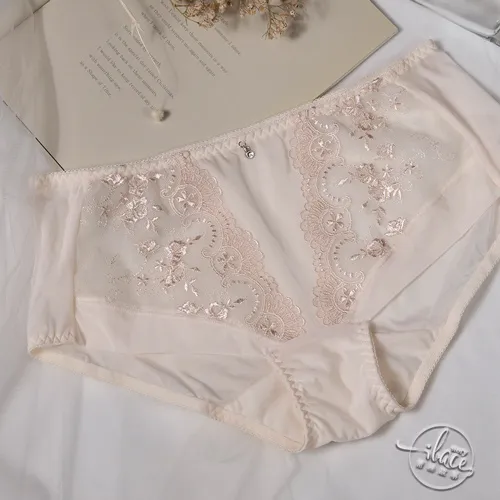 Lady情戀花園系列 中腰 刺繡 蕾絲 三角褲 (浪漫紫) 歷史價格詳細信息