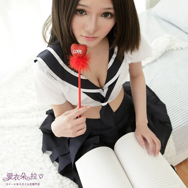 ＊愛衣朵拉＊水手學生制服角色扮演上衣百摺裙C077 歷史價格詳細信息