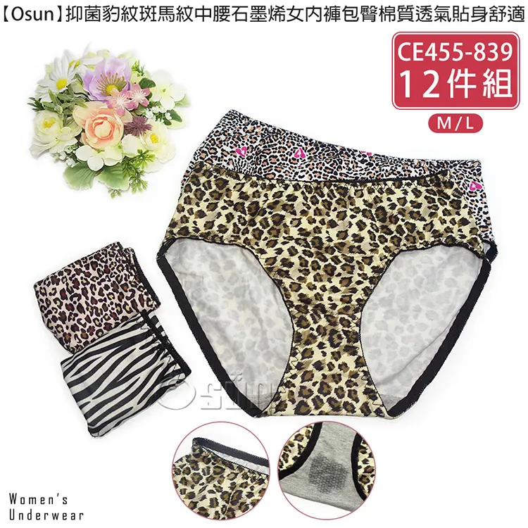 【Osun】抑菌乾爽網紗純色蕾絲花邊石墨烯女內褲包臀超透氣舒適(12件組，CE455-836) 歷史價格詳細信息