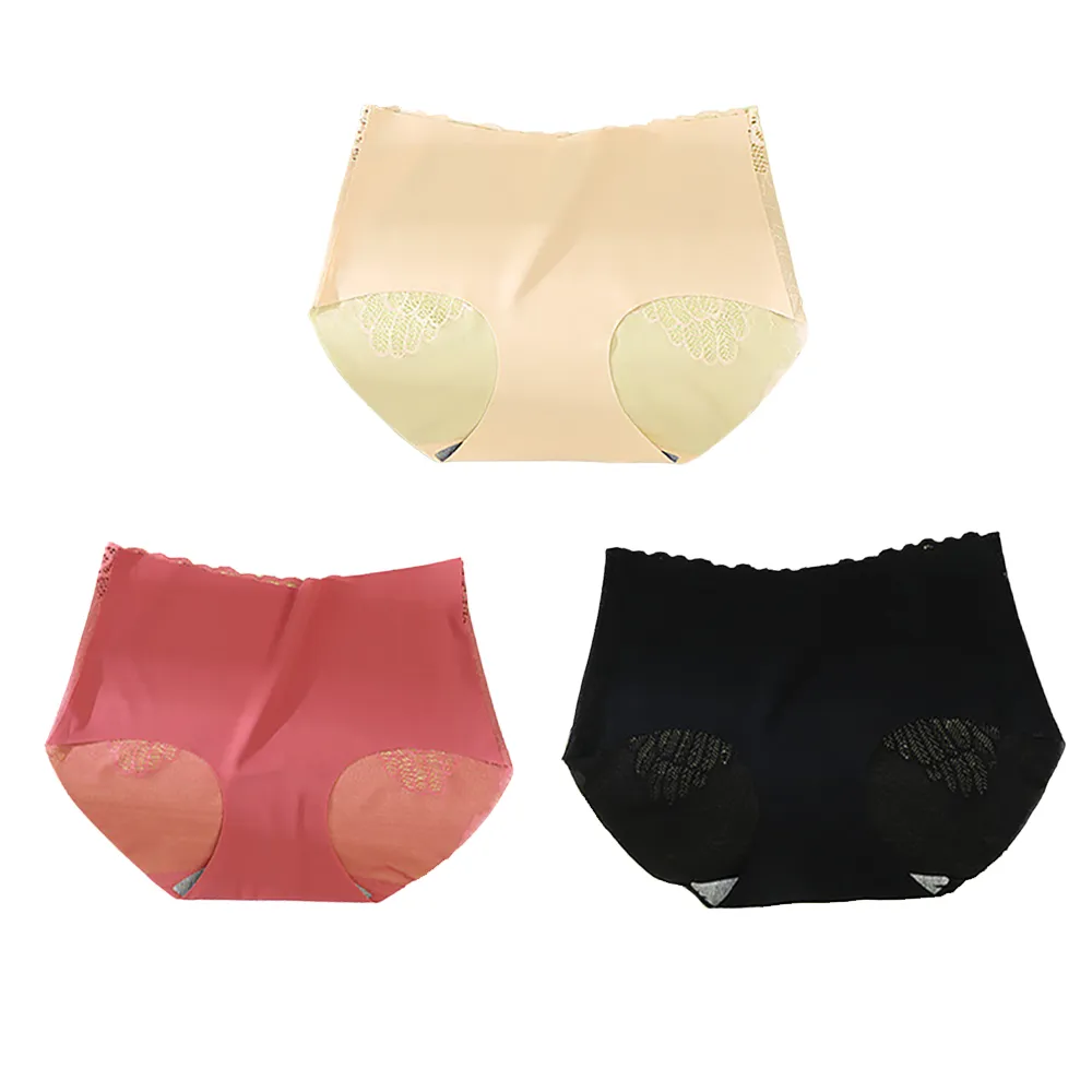 【CS22】天使之翼蕾絲無痕冰絲石墨烯內褲L(3件/入) 歷史價格詳細信息