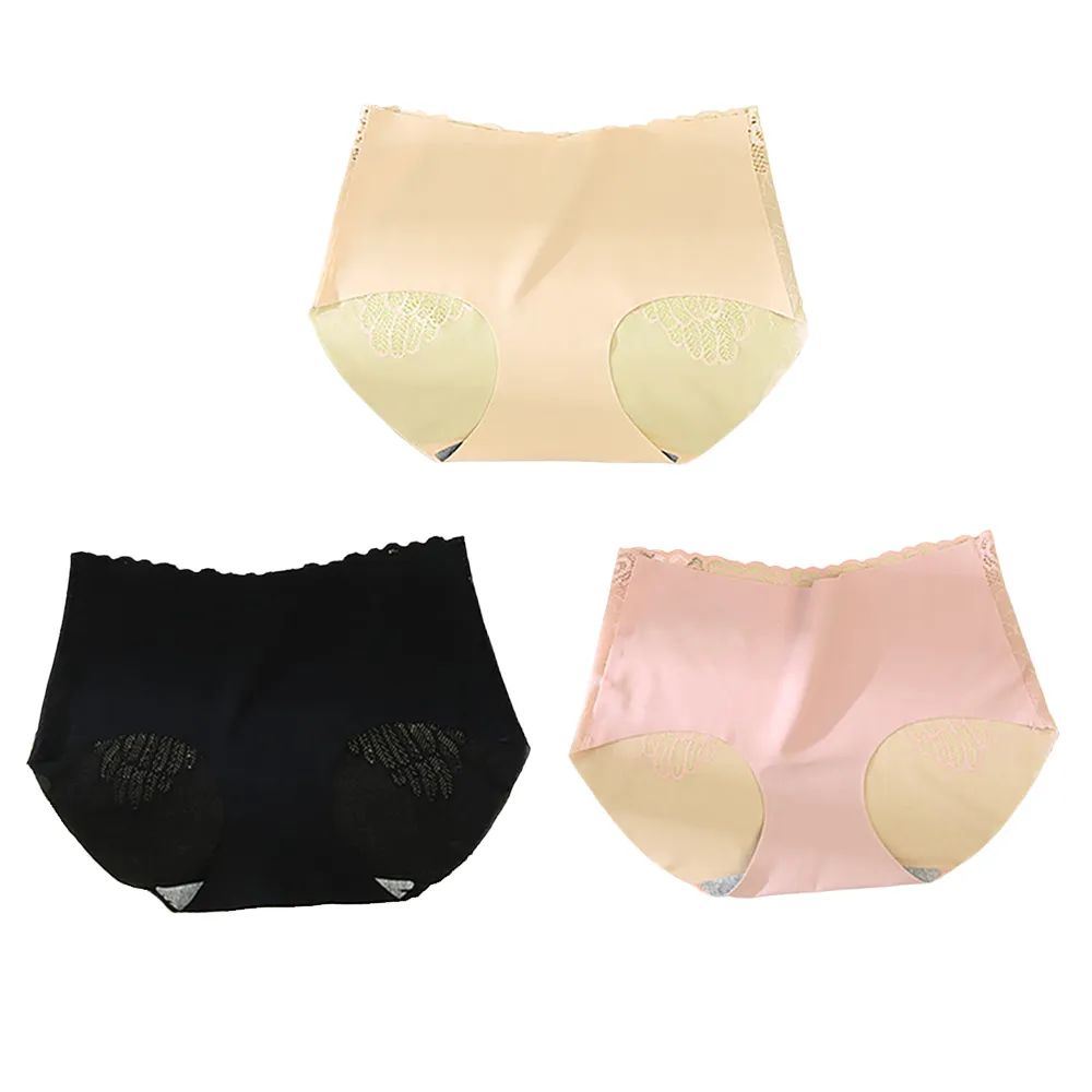 【CS22】天使之翼蕾絲無痕冰絲石墨烯內褲L(3件/入) 歷史價格詳細信息