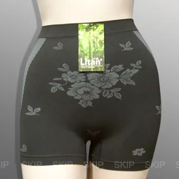 SKIP四季織精品**黑竹炭女高腰四角內褲** 歷史價格詳細信息