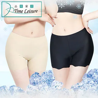 Time Leisure  2入組防走光冰絲沁涼無痕安全褲/四角褲 L/膚 歷史價格詳細信息