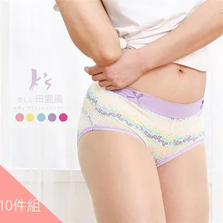 【K’s 凱恩絲】繽紛花漾專利蠶絲透氣柔綿「田園風系列」內褲-5件組 歷史價格詳細信息