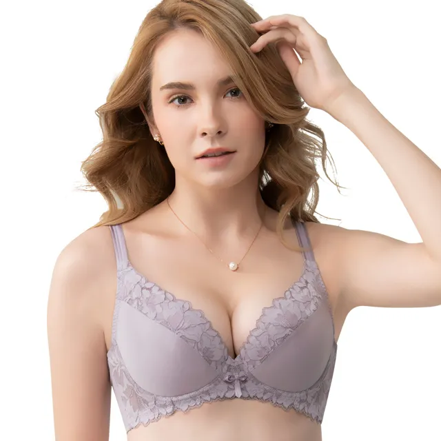 【思薇爾】沁涼Bra系列B-F罩軟鋼圈蕾絲包覆內衣(堇草紫) 歷史價格詳細信息