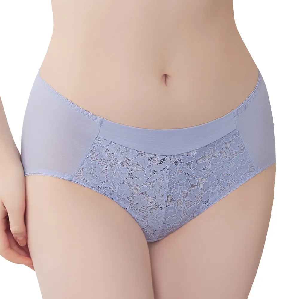 【思薇爾】沁涼Bra系列M-XXL蕾絲中腰三角內褲(柔軟膚) 歷史價格詳細信息