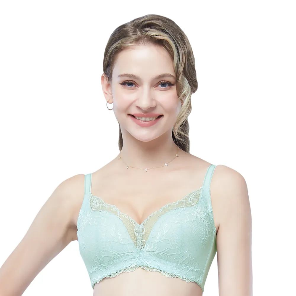 【思薇爾】幸芙Bra系列M-XL蕾絲低腰三角女內褲(冰雪綠) 歷史價格詳細信息