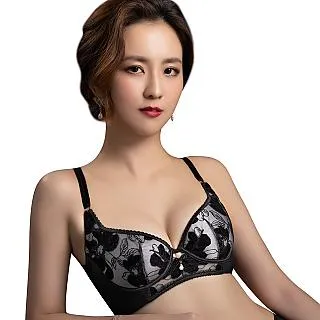 【思薇爾】芙絨情迷系列連身蕾絲刺繡性感小夜衣(黑色) 歷史價格詳細信息