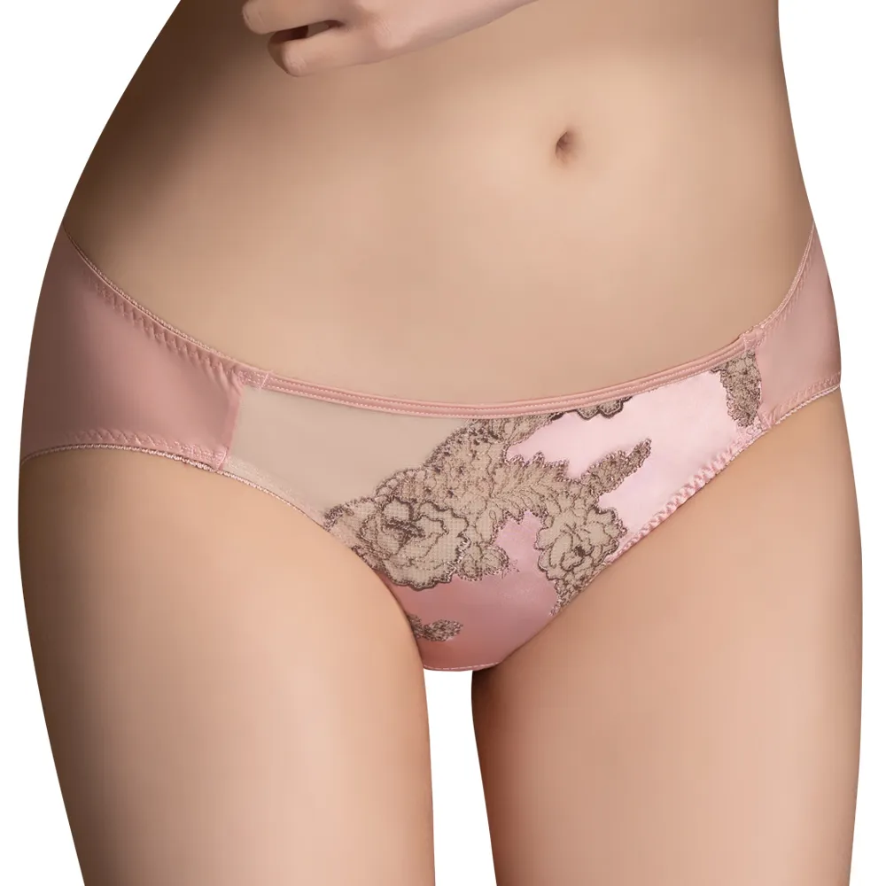 【思薇爾】浮花緞香系列B-F罩背心型蕾絲刺繡包覆女內衣(天竺粉) 歷史價格詳細信息