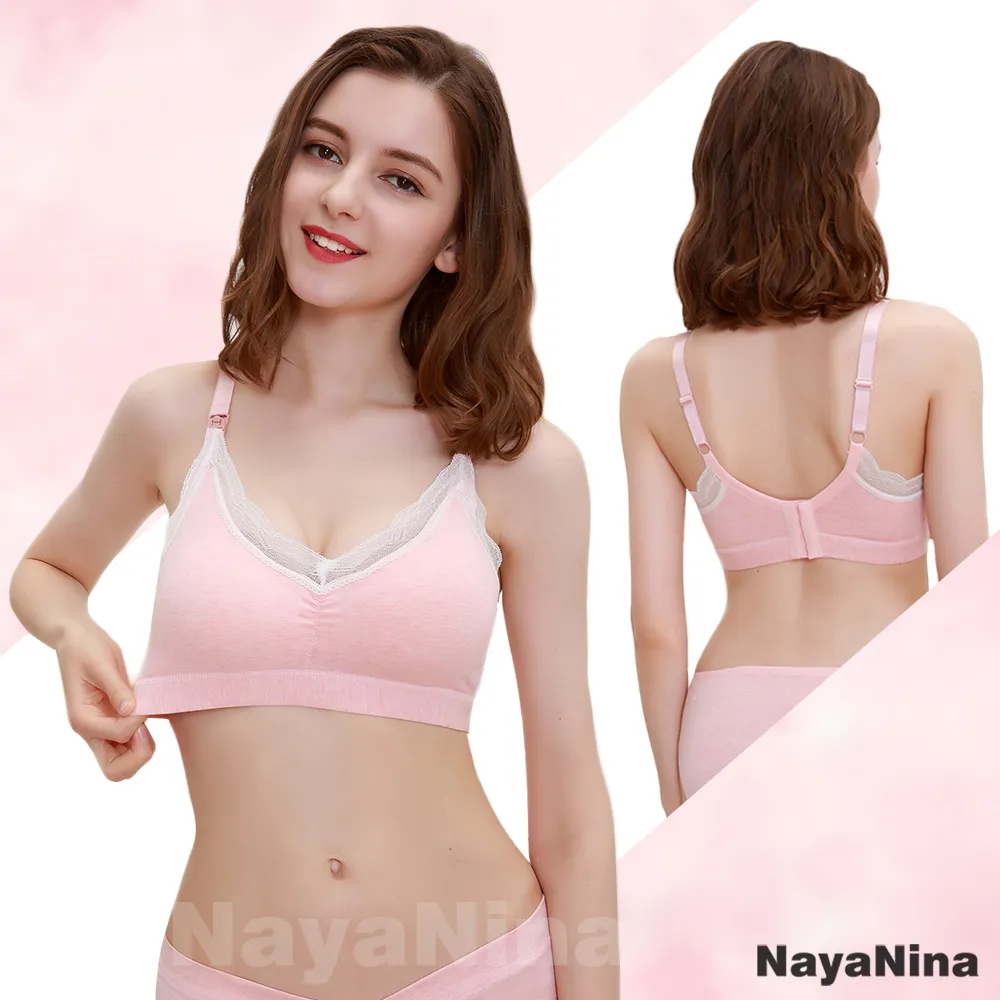 【Naya Nina】蕾絲美胸無鋼圈運動內衣S-L(酒紅) 歷史價格詳細信息