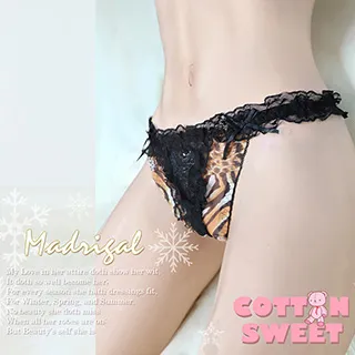 棉花甜 誘惑甜心 網紗蕾絲 丁字褲 丁褲 B-117 (咖) 歷史價格詳細信息