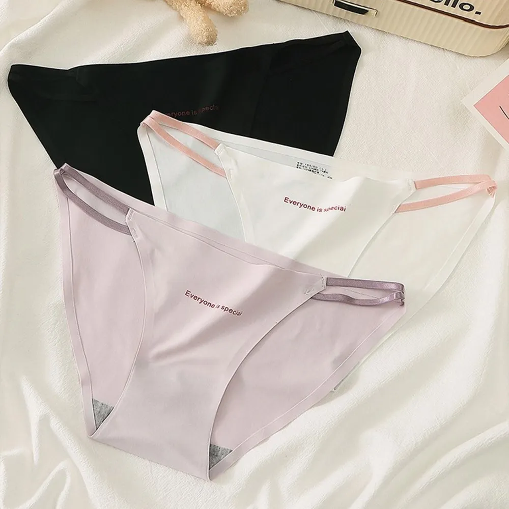 【CS22】性感鏤空桃心環扣無痕冰絲涼感低腰內褲(3件/入) 歷史價格詳細信息