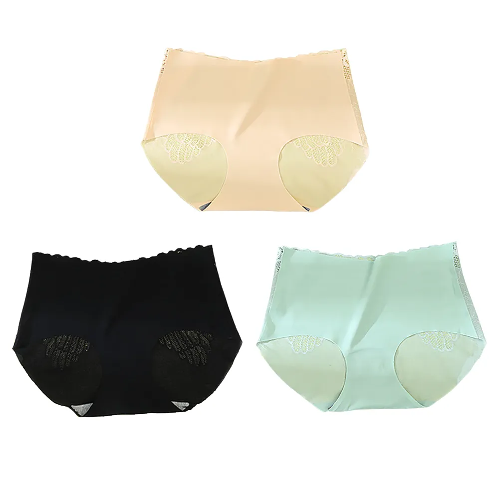 【CS22】天使之翼蕾絲無痕冰絲石墨烯內褲L(3件/入) 歷史價格詳細信息