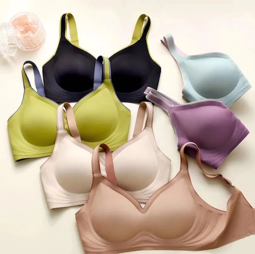 【CS22】果凍乳膠撞色無鋼圈內衣S-2XL(3件/入) 歷史價格詳細信息