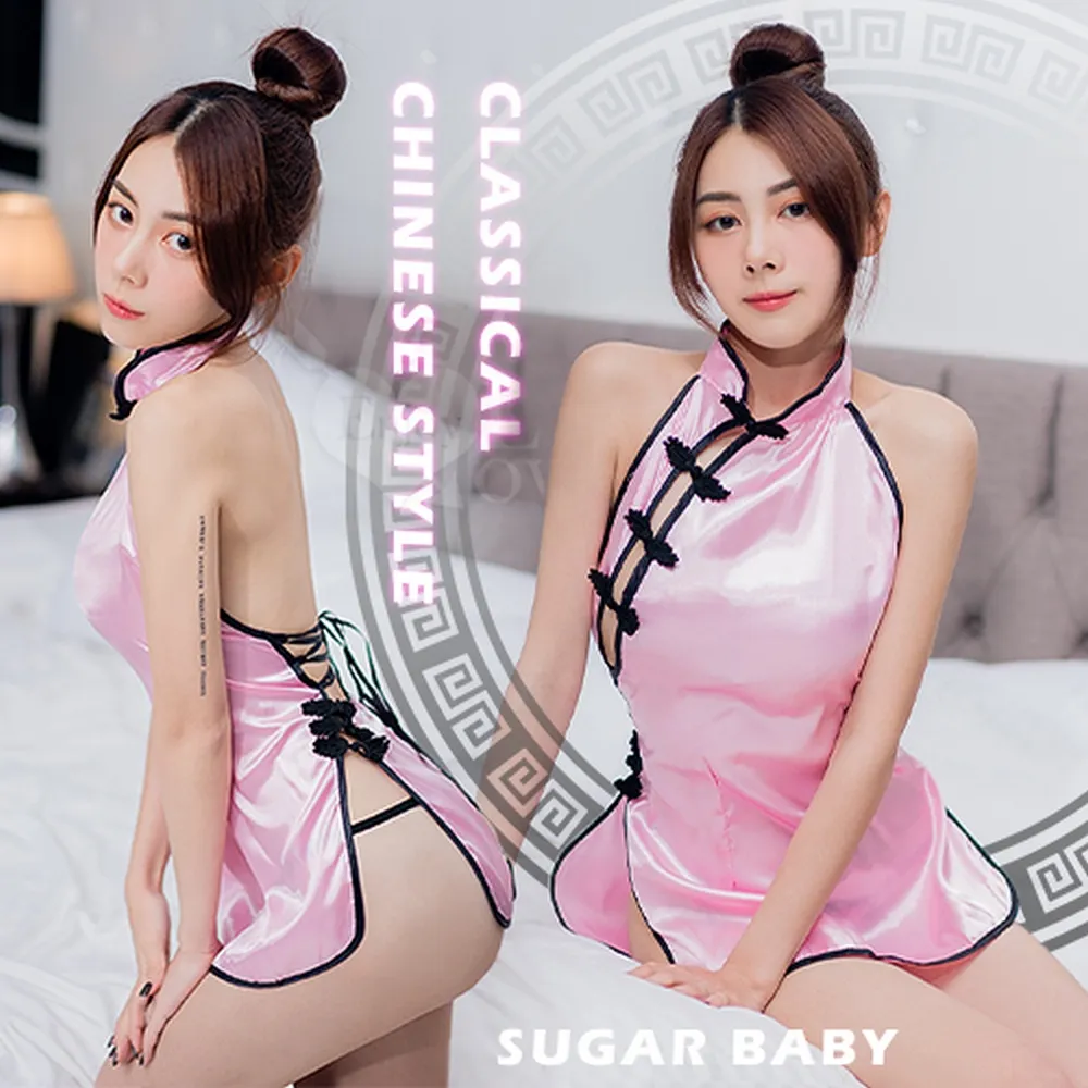 【亞柏林】女僕角色扮演服！可調節細肩滾邊蕾絲蝴蝶結元素分體式七件式套裝(536009) 歷史價格詳細信息