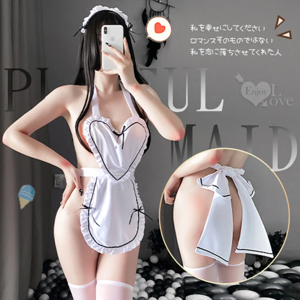 【亞柏林】空姐角色扮演服！立體帽交叉美背短上衣性感包臀裙六件式套裝(白)(535966) 歷史價格詳細信息