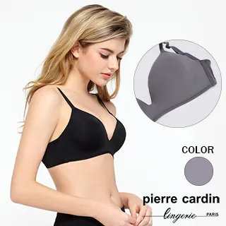 【pierre cardin 皮爾卡登女性內衣】極簡主義無鋼圈內衣-C罩-黑色 歷史價格詳細信息