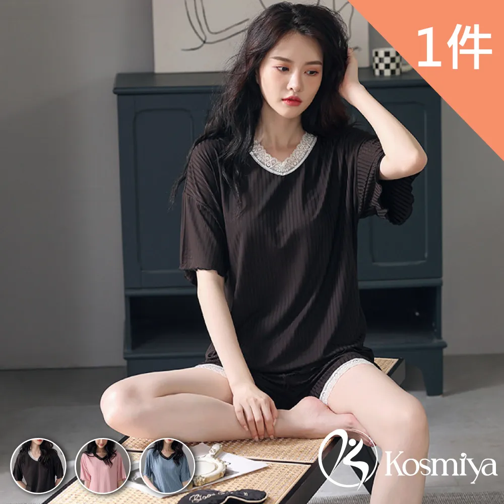 日系短袖睡衣套裝 約清新格子情侶純棉睡衣女夏短袖薄男士家居服 歷史價格詳細信息