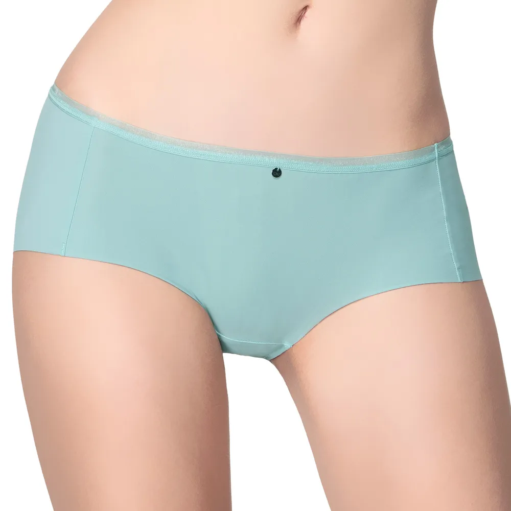 【思薇爾】嗨Q Bra系列M-XL素面無痕低腰平口內褲(丹寧藍) 歷史價格詳細信息