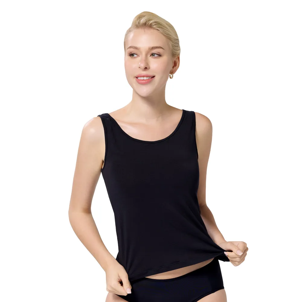 【思薇爾】E-COZY系列M-XXL圓領寬肩帶無袖素面襯墊長背心(春日粉) 歷史價格詳細信息