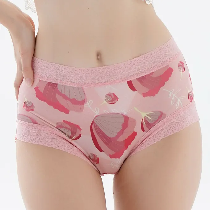 闕蘭絹日本花卉100%蠶絲內褲-88116-1 歷史價格詳細信息