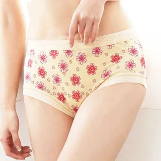 闕蘭絹花朵蕾絲100%蠶絲內褲 - 88909 (粉) 歷史價格詳細信息