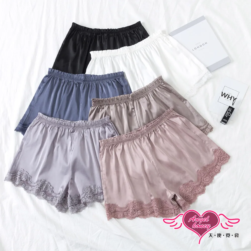 安全褲 柔順親膚 防曝光 打底內搭褲 短褲 (黑色F) AngelHoney天使霓裳 歷史價格詳細信息