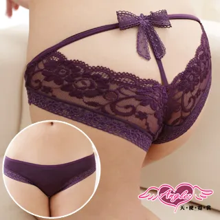 【天使霓裳】日系蕾絲三角性感內褲 (深紫) 歷史價格詳細信息