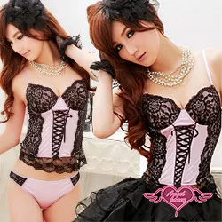 【天使霓裳】迷戀花語  前開襟柔紗性感連身睡衣(黑) 歷史價格詳細信息