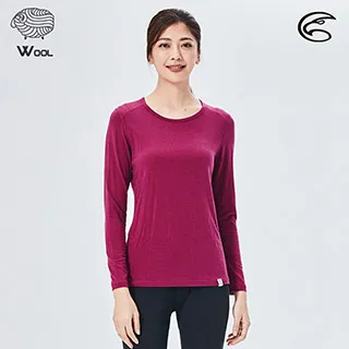ADISI 女美麗諾混紡羊毛圓領彈性保暖衣AU2021031【濃墨黑】(S-XL) / 抗靜電 抑菌消臭 透氣 發熱衣 歷史價格詳細信息