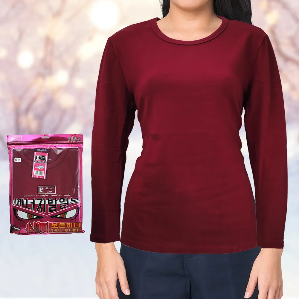 女德絨圓領厚保暖衣-K210-2件 歷史價格詳細信息