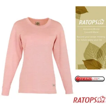 瑞多仕-RATOPS 女款 Thermolite 保暖V領內衣.排汗內衣_DB5086 淺粉紅 歷史價格詳細信息