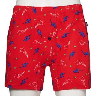 SOLIS 流星雨 系列 M-XXL 寬鬆 印花 四角 男內褲 (黑色) 歷史價格詳細信息