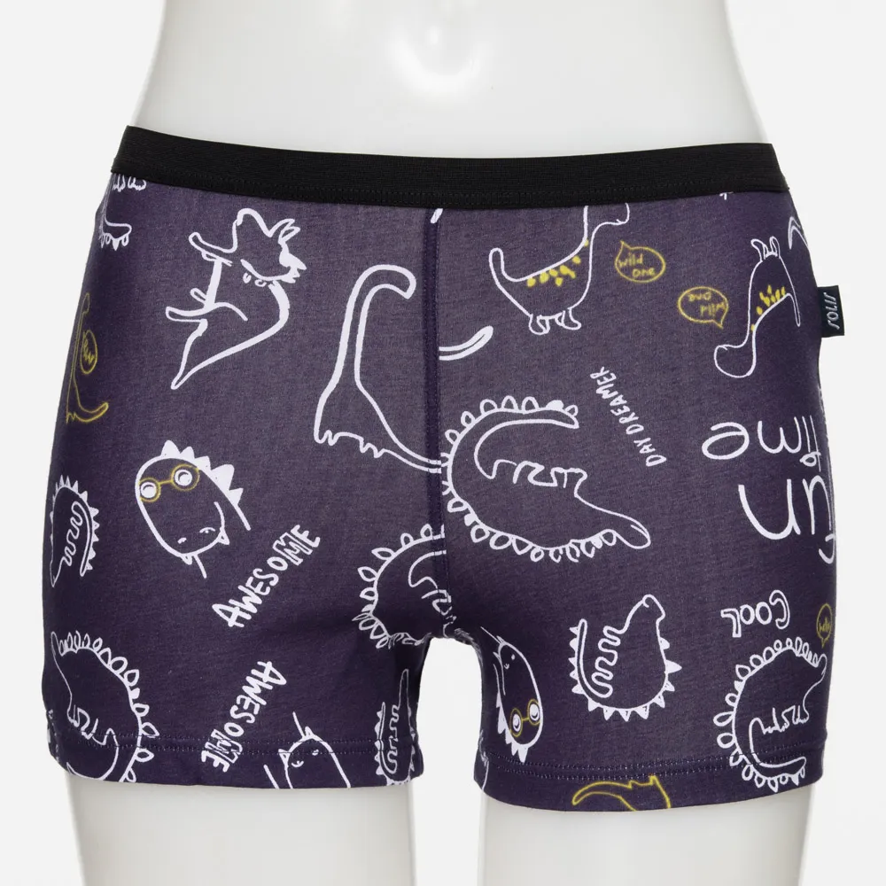 SOLIS 奇幻 恐龍 系列 120-150 寬鬆 印花 四角 男童褲 (微風藍) 歷史價格詳細信息