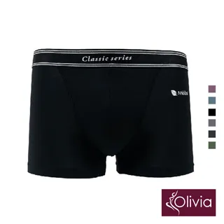 Olivia【男士系列】透氣彈性冷灰調四角內褲-綠色 任選館 歷史價格詳細信息